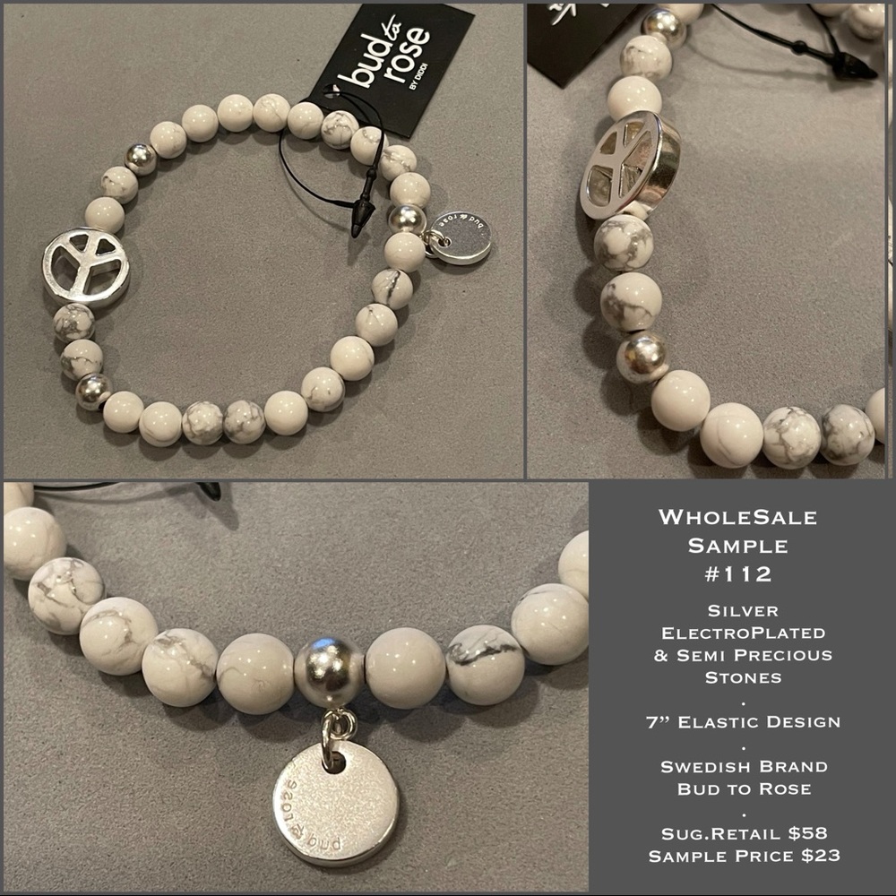 Silver Peace Bracelet